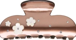 By Lyko Hair Claw Acrylic Bronzed Flower
