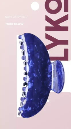 By Lyko Hair Claw Acrylic Navy