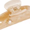 By Lyko Hair Claw with Charm Beige