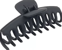 By Lyko Hair Clip Rubberized 11 cm Black