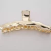 By Lyko Metallic Hair Claw Minimalist Silver