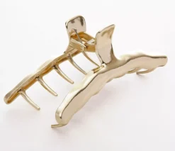 By Lyko Metallic Hair Claw Minimalist Silver