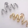 By Lyko Metallic Hair Claw Wave Silver