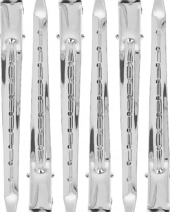 By Lyko Metallic Silver Sectioning Hair Clips