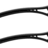 By Lyko 2-pack Rubberized Mini Clips Brown