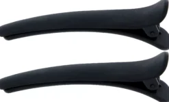 By Lyko 2-pack Rubberized Mini Clips Brown