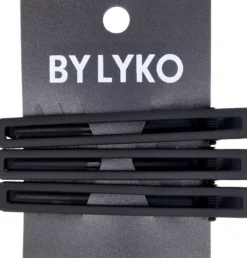 By Lyko 3-pack Stylist Clips Rubber