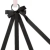 By Lyko Petite Bow Hair Ties Black