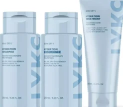 By LykoWhy Dry Hydrating Shampoo 250 ml & Conditioner 250 ml & Treatment 200 ml