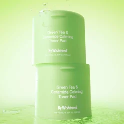 By Wishtrend Green Tea & Ceramide Calming Toner Pad 190 ml