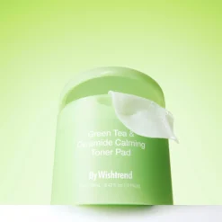 By Wishtrend Green Tea & Ceramide Calming Toner Pad 190 ml