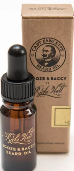 Captain Fawcett Beard Oil Ricky Hall's Booze & Baccy 10 ml