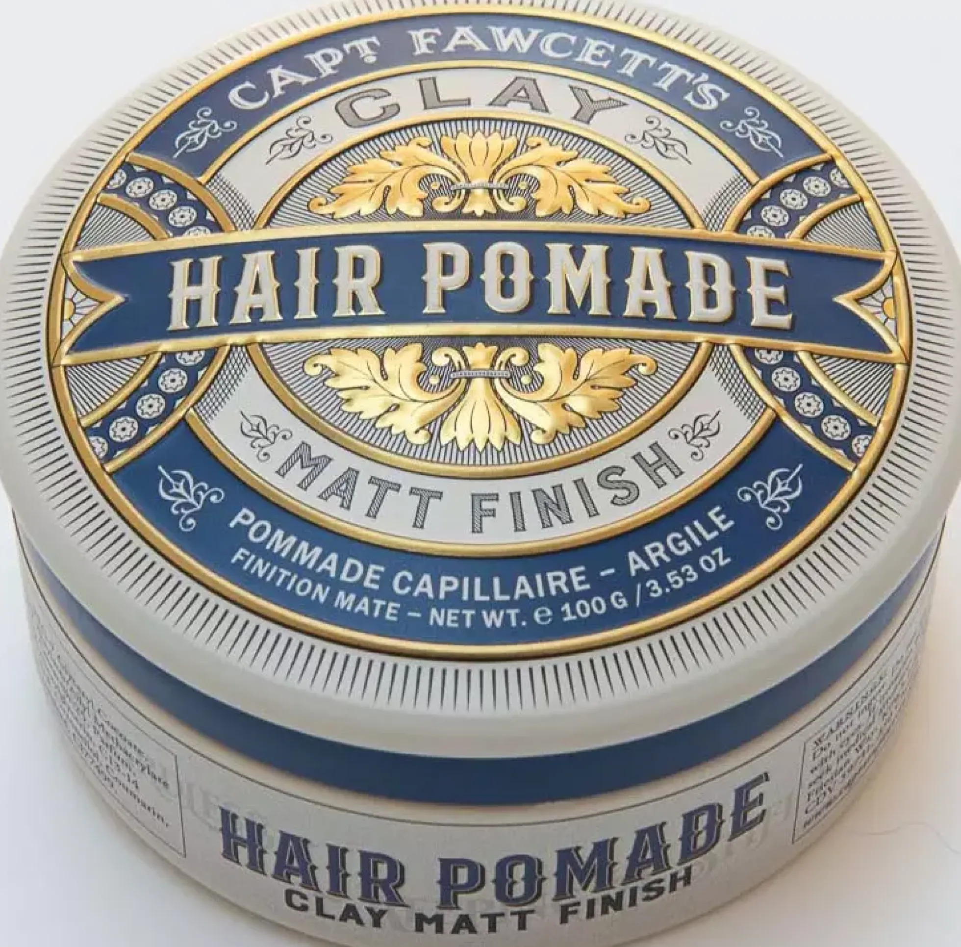 Captain Fawcett Clay Hair Pomade Matt Finish 100 g