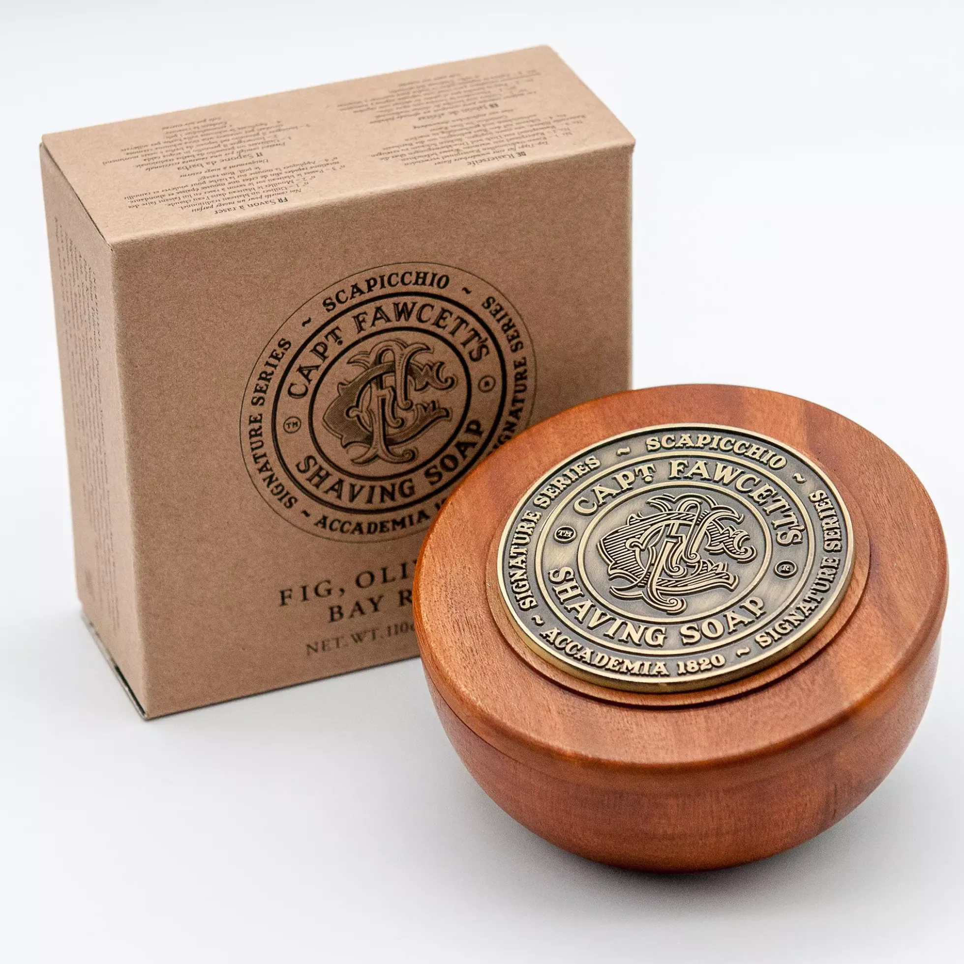 Captain Fawcett Shaving Soap with Bowl Scapicchio 110 g
