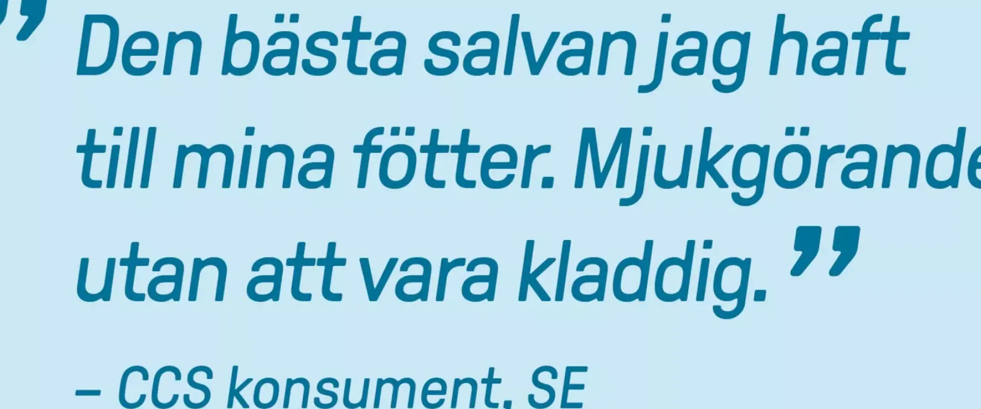 CCS Fotvårdssalva 75 ml