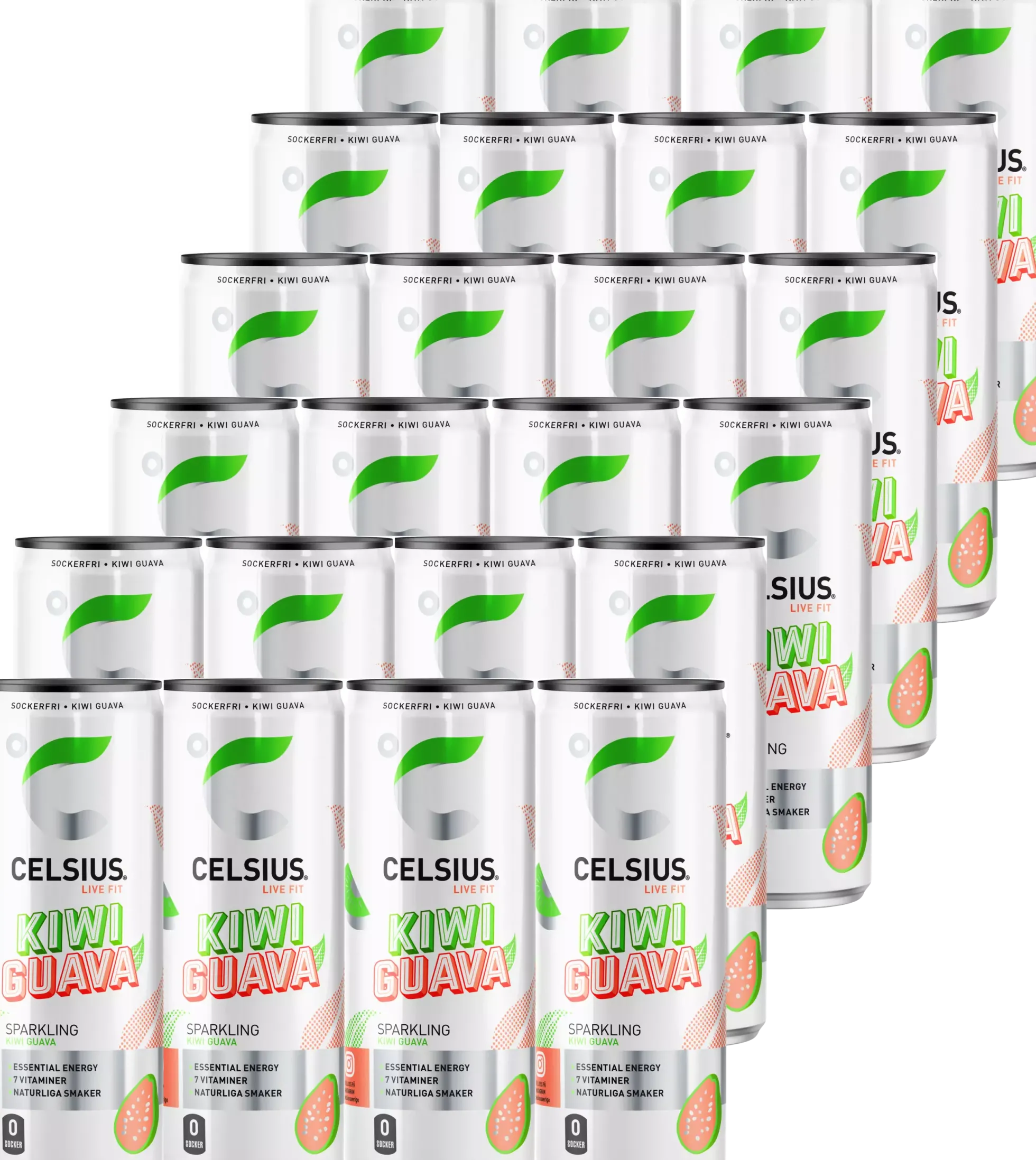 Celsius Kiwi Guava 24-Pack