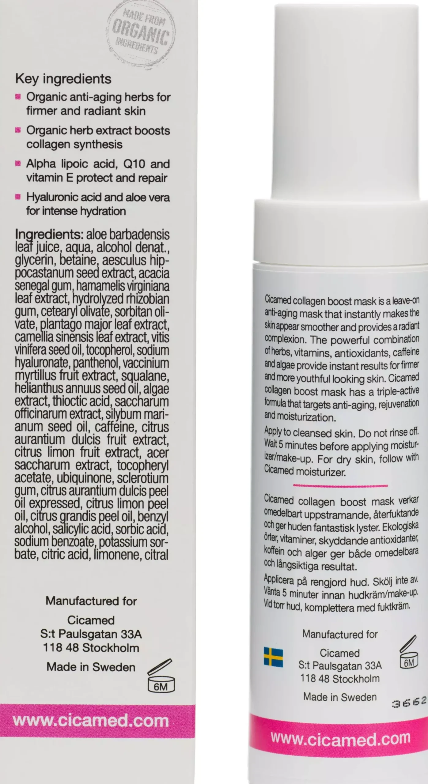 Cicamed Collagen Boost Mask 50 ml