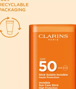 Clarins Invisible Sun Care Stick High Protection SPF50 17 g