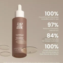 Clay And Glow Hyaluronic Acid Tanning Drops