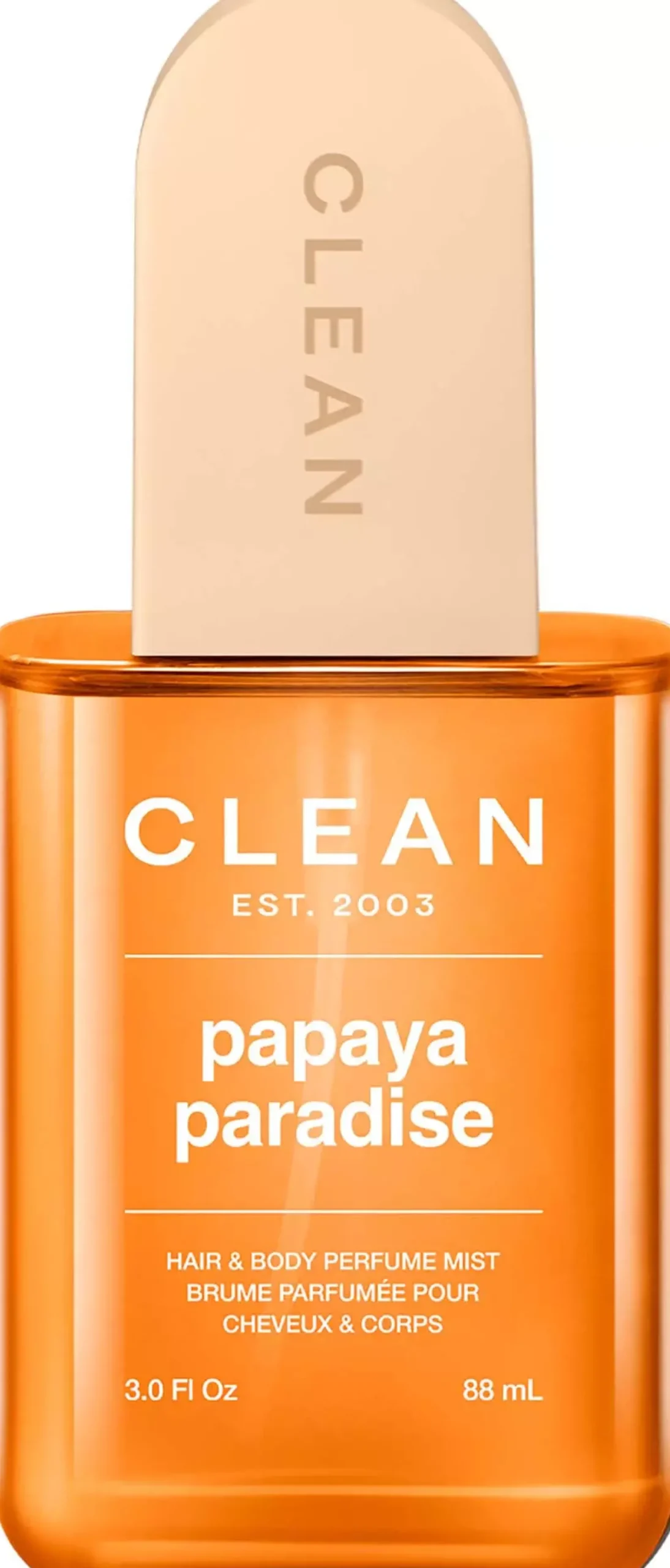 CLEAN Papaya Paradise Hair & Body Perfume Mist 88 ml