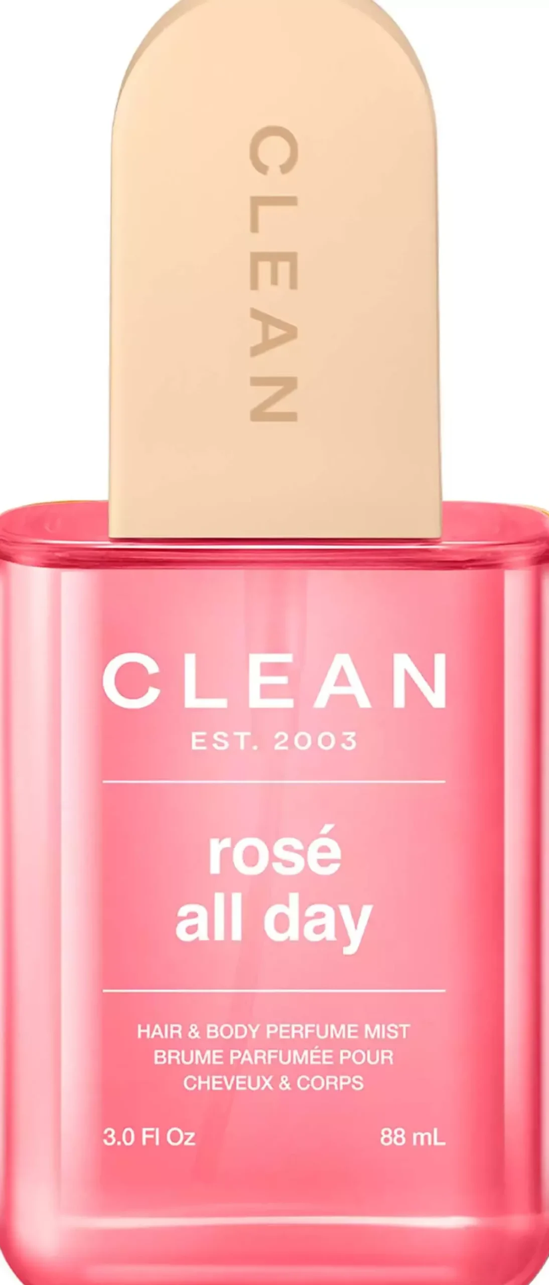 CLEAN Rosé All Day Hair & Body Perfume Mist 88 ml