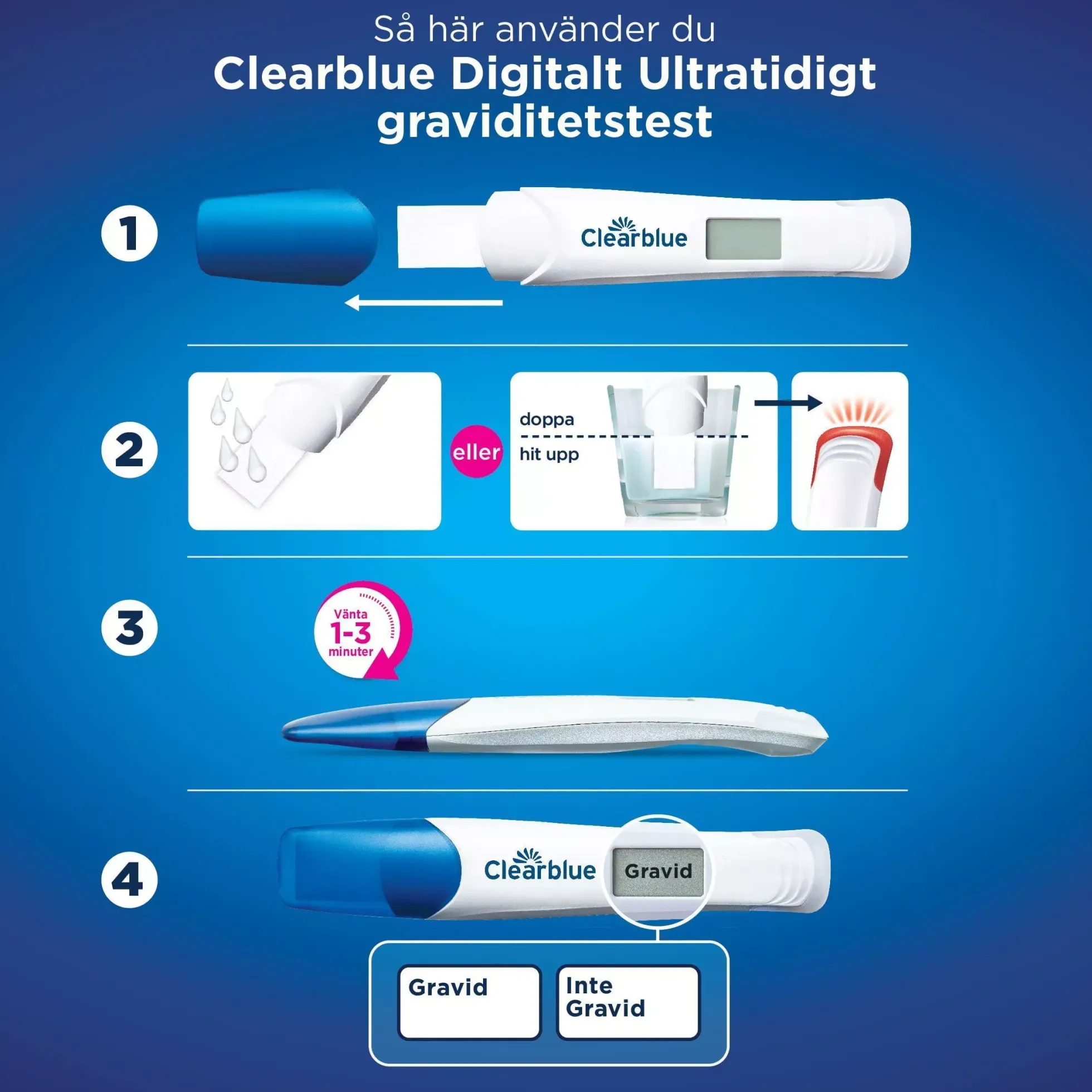 Clearblue Pregnancy Test Digital Ultra Early