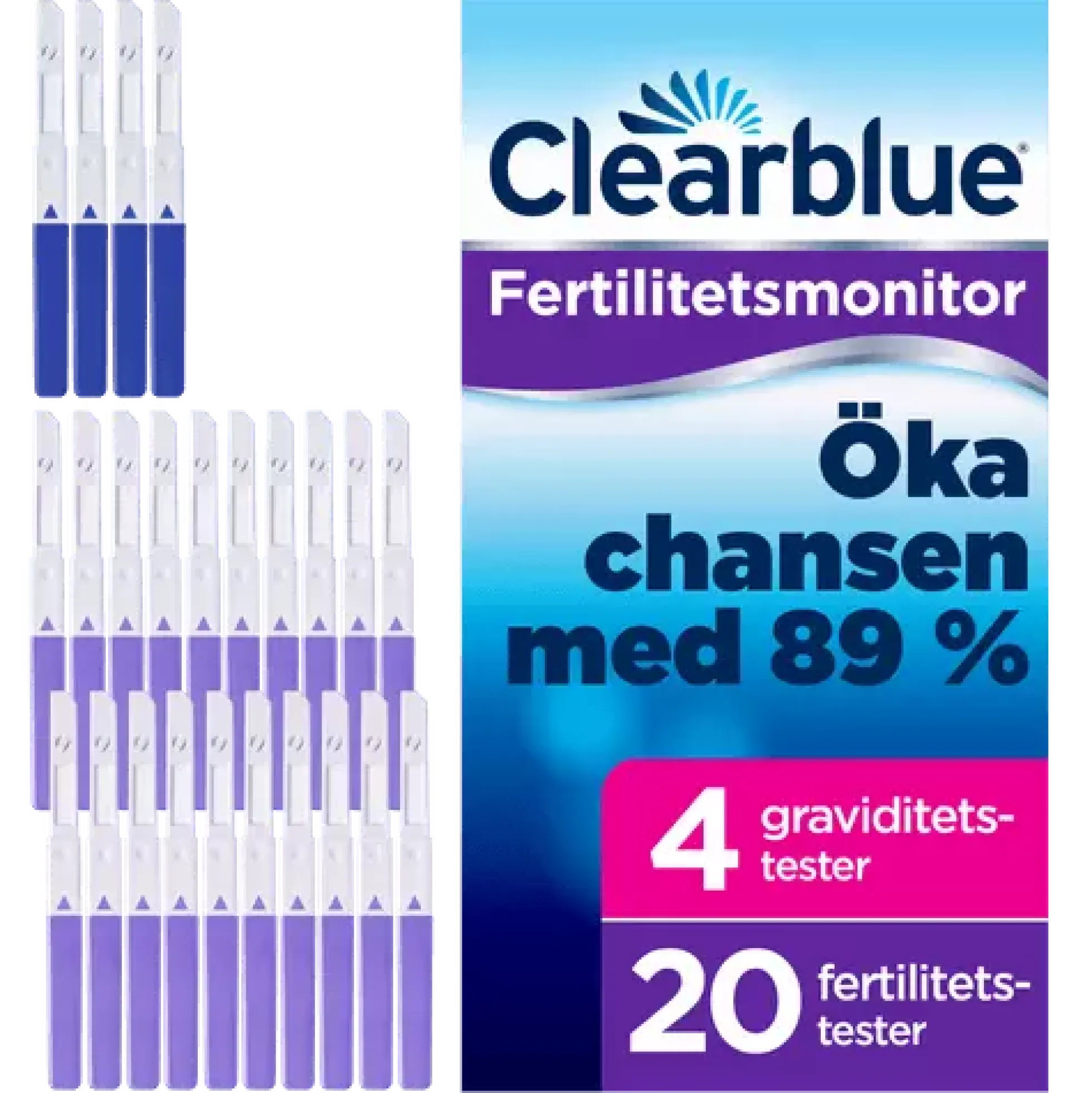 Clearblue Teststickor till Advanced Fertilitetsmonitor
