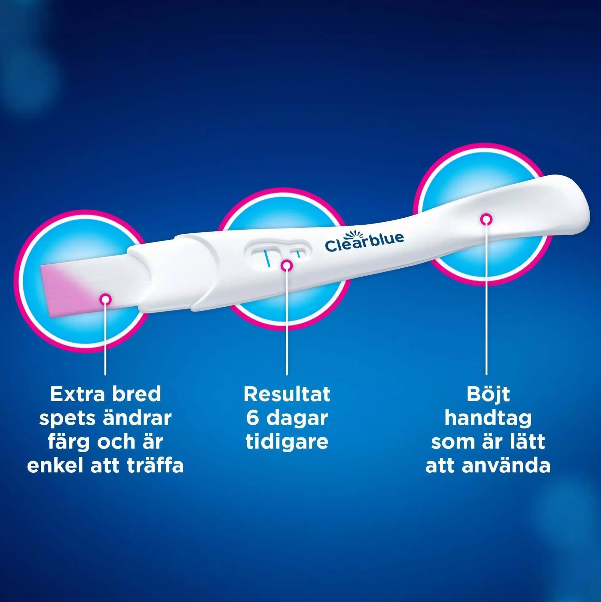 Clearblue Ultra Early Pregnancy test 3 tests (1 digital 2 visual)