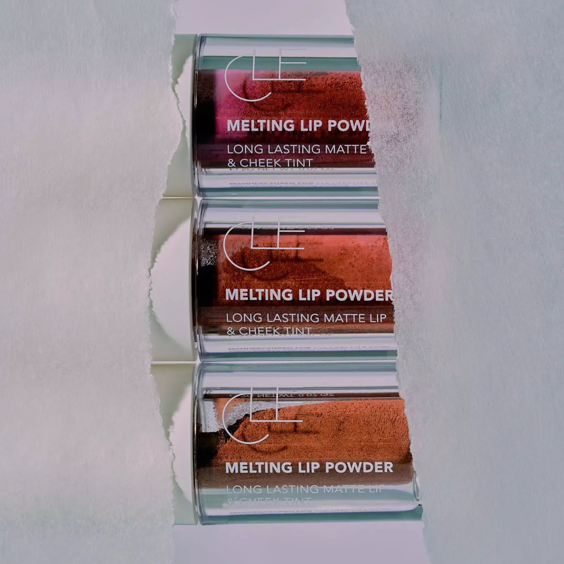 CLE Melting Lip Powder Berry Mauve