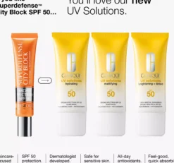 Clinique UV Solutions Brightening + Tinted Sunscreen SPF 50 Medium