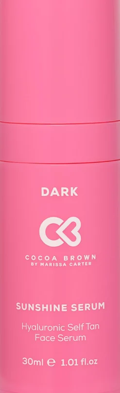 Cocoa Brown Sunshine Serum Hyaluronic Self-Tan Face Serum Dark