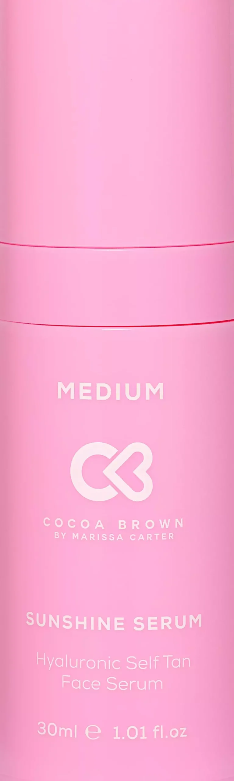 Cocoa Brown Sunshine Serum Hyaluronic Self-Tan Face Serum Medium