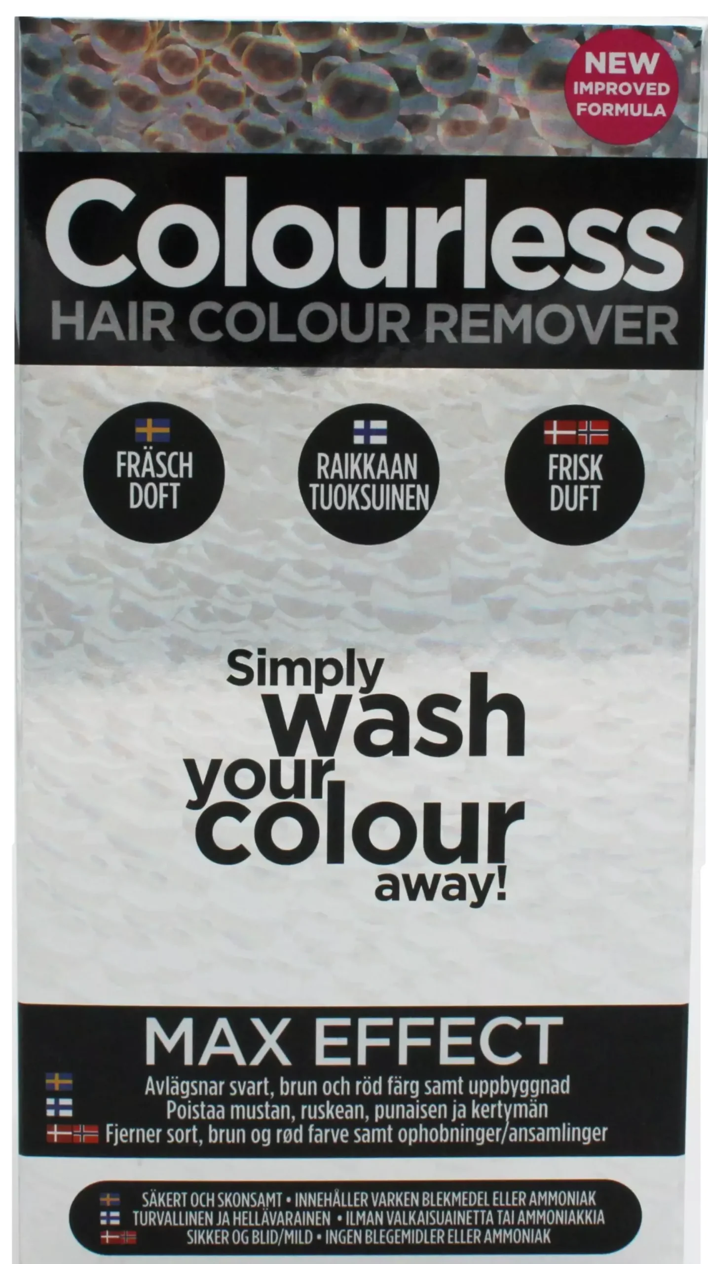 Colourless Haircolour Remover Max Effect
