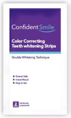 ConfidentSmile Color Correcting Teeth whitening Strips 28 st