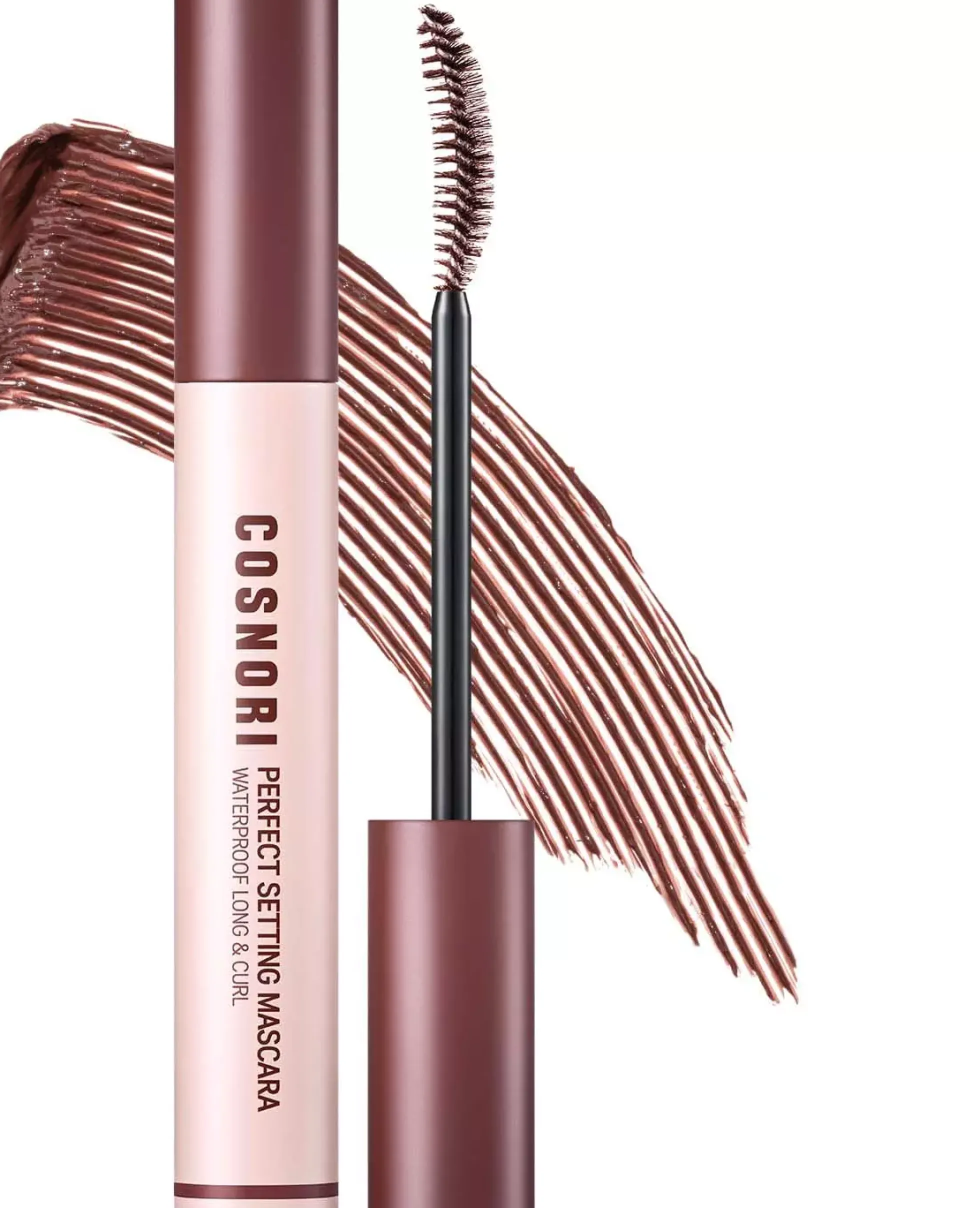 Cosnori Perfect Setting Waterproof Mascara 03 Rosy Brown