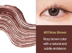 Cosnori Perfect Setting Waterproof Mascara 03 Rosy Brown