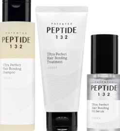 COSRXPEPTIDE-132 Ultra Perfect Hair Bonding Bundle Shampoo 200ml Treatment 120ml Oil Serum 28ml