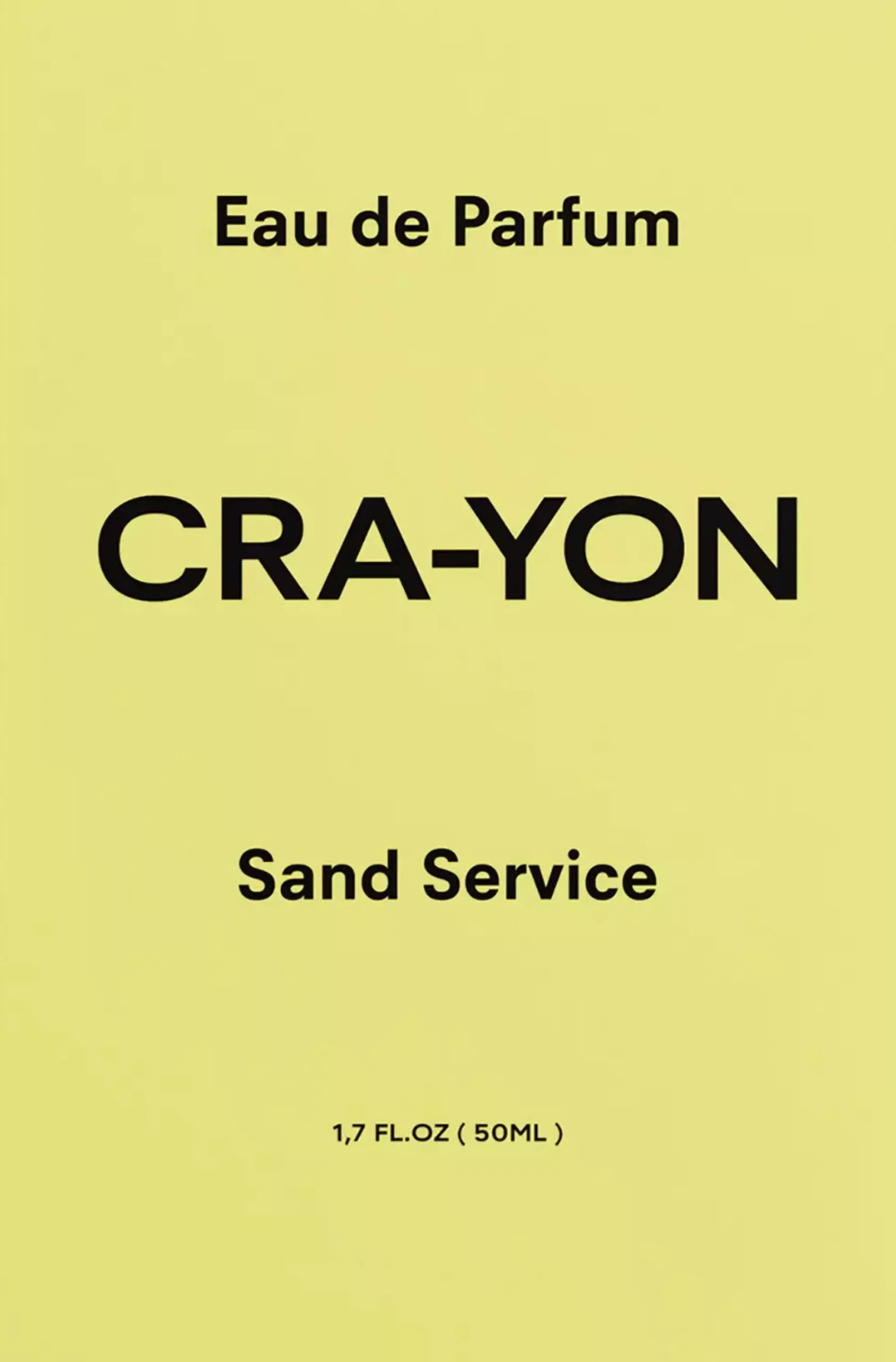 CRA-YON Sand Service Eau de Parfum 50 ml