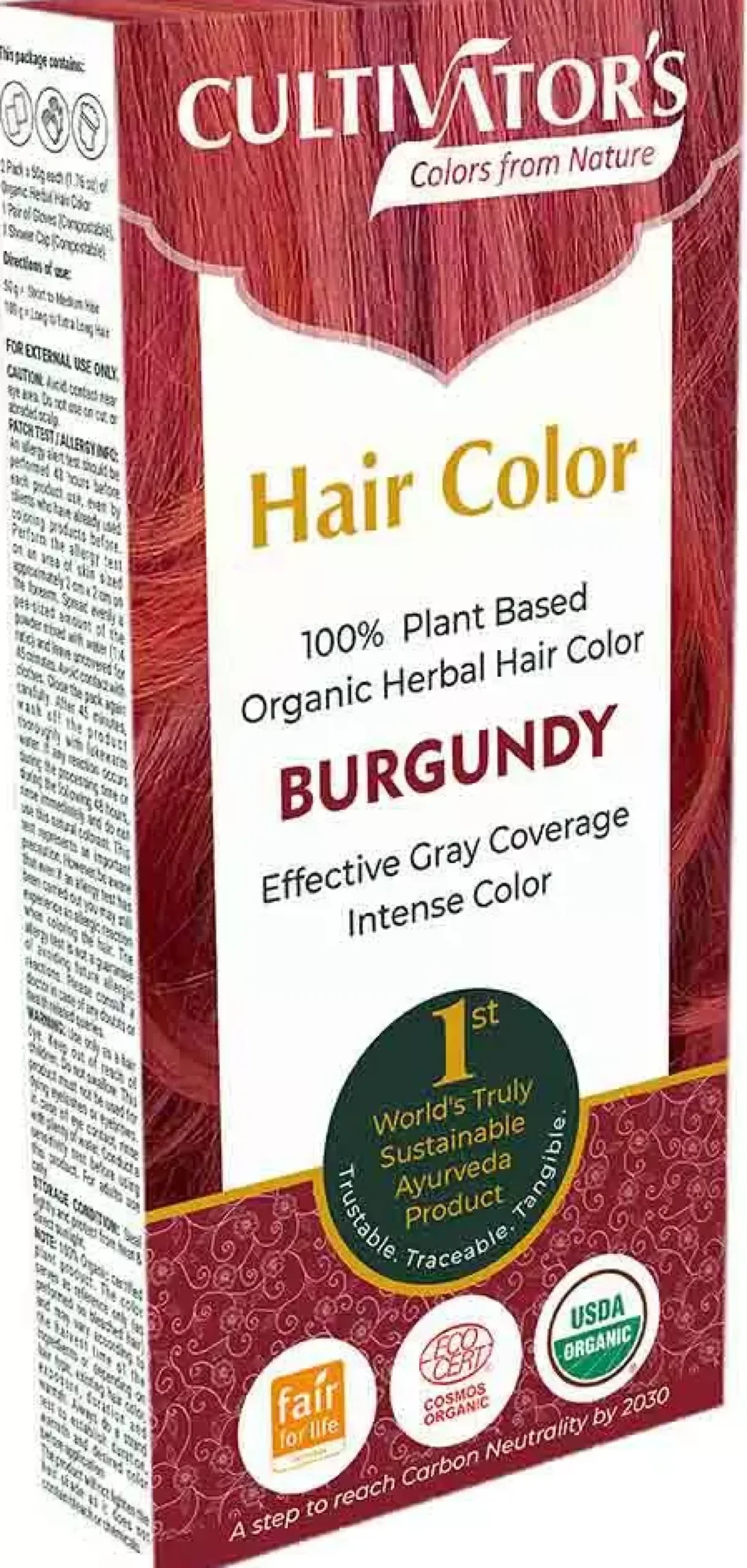 Cultivator´s Hair Color Burgundy