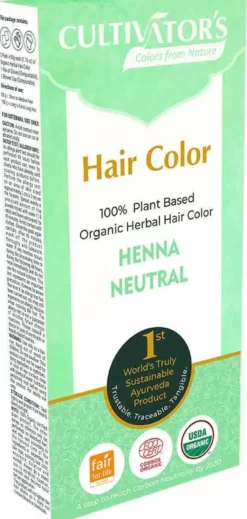 Cultivator´s Hair Color Neutral Henna (Cassia)