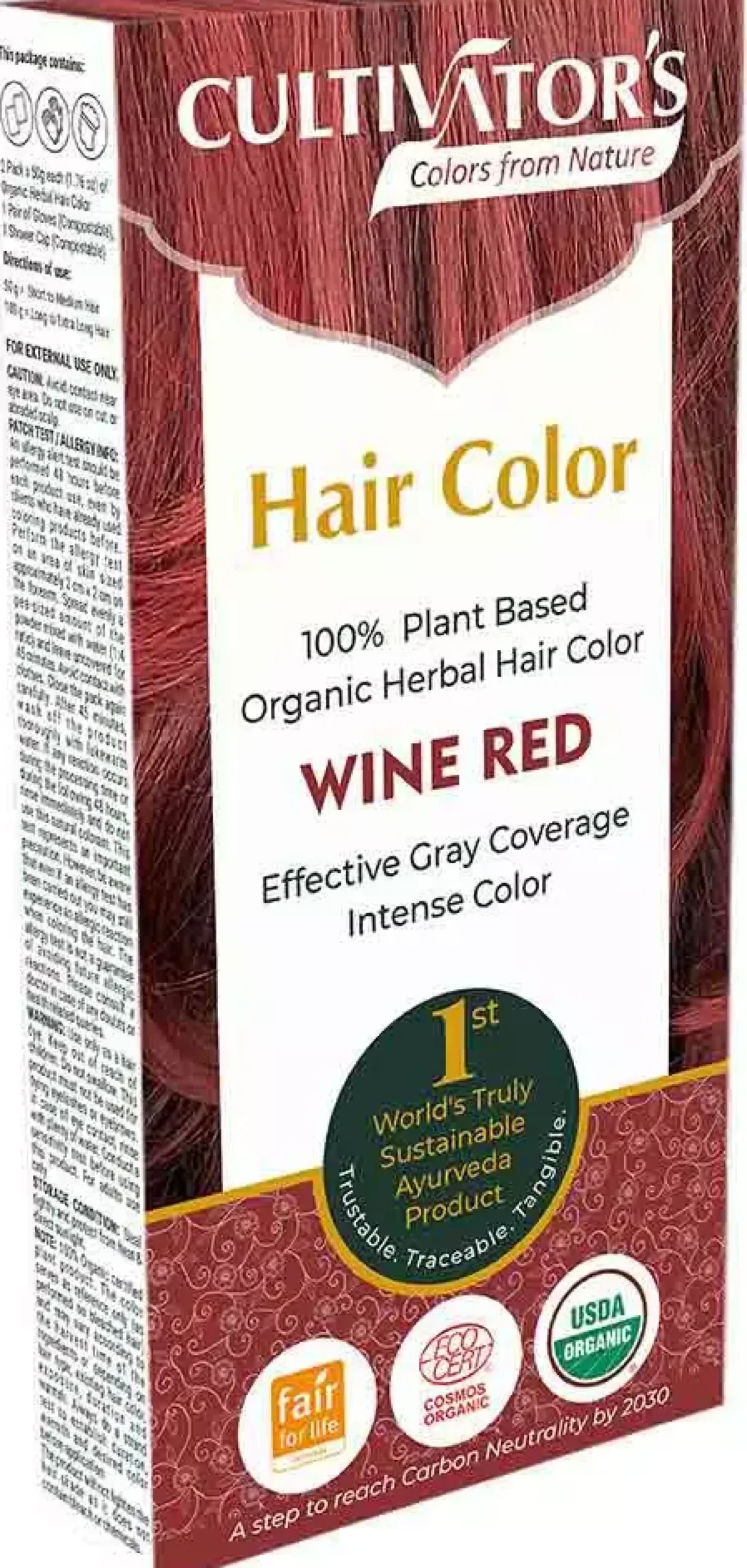 Cultivator´s Hair Color Wine Red