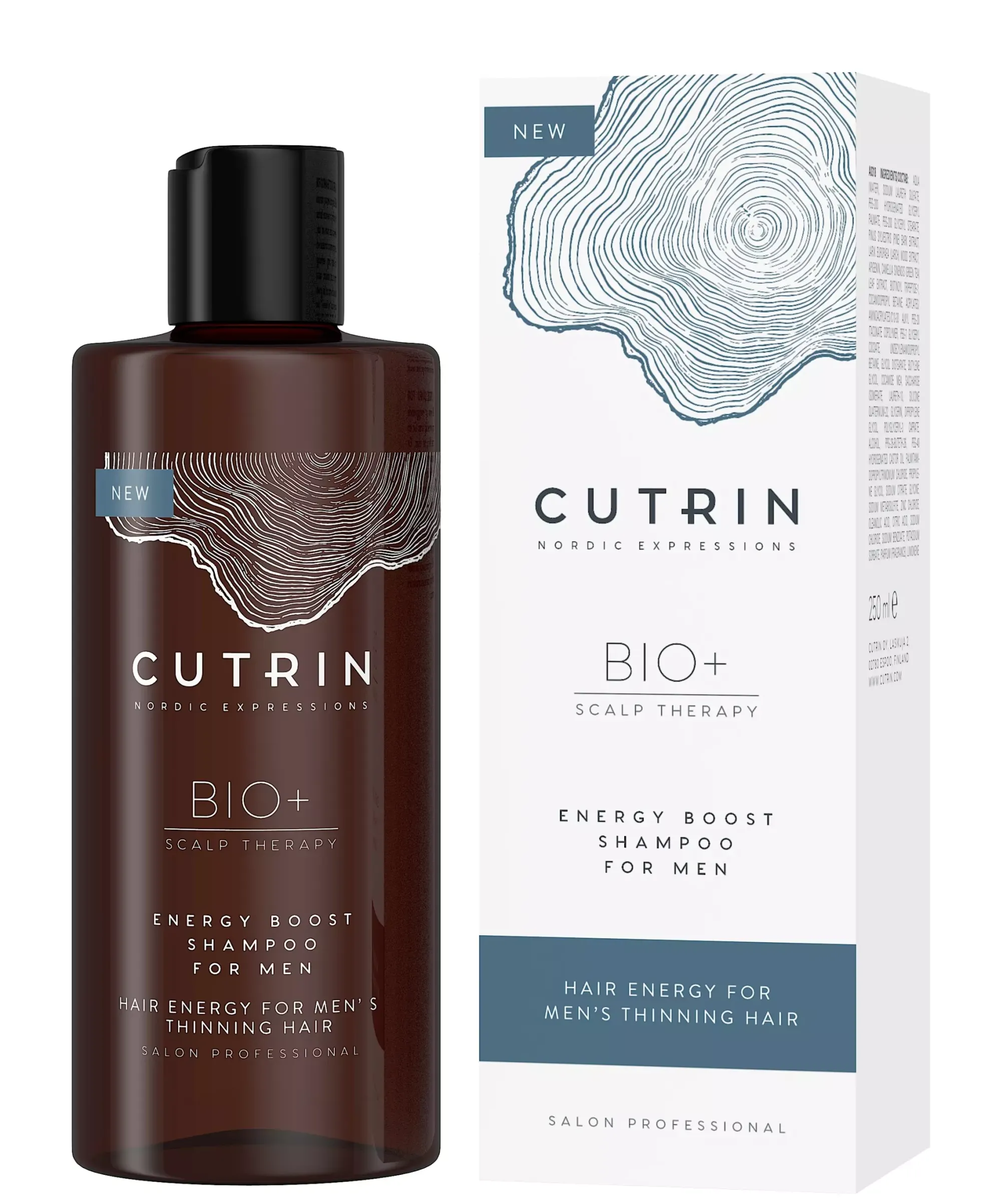 CutrinBio+ Energen Boost Shampoo for Men 250 ml