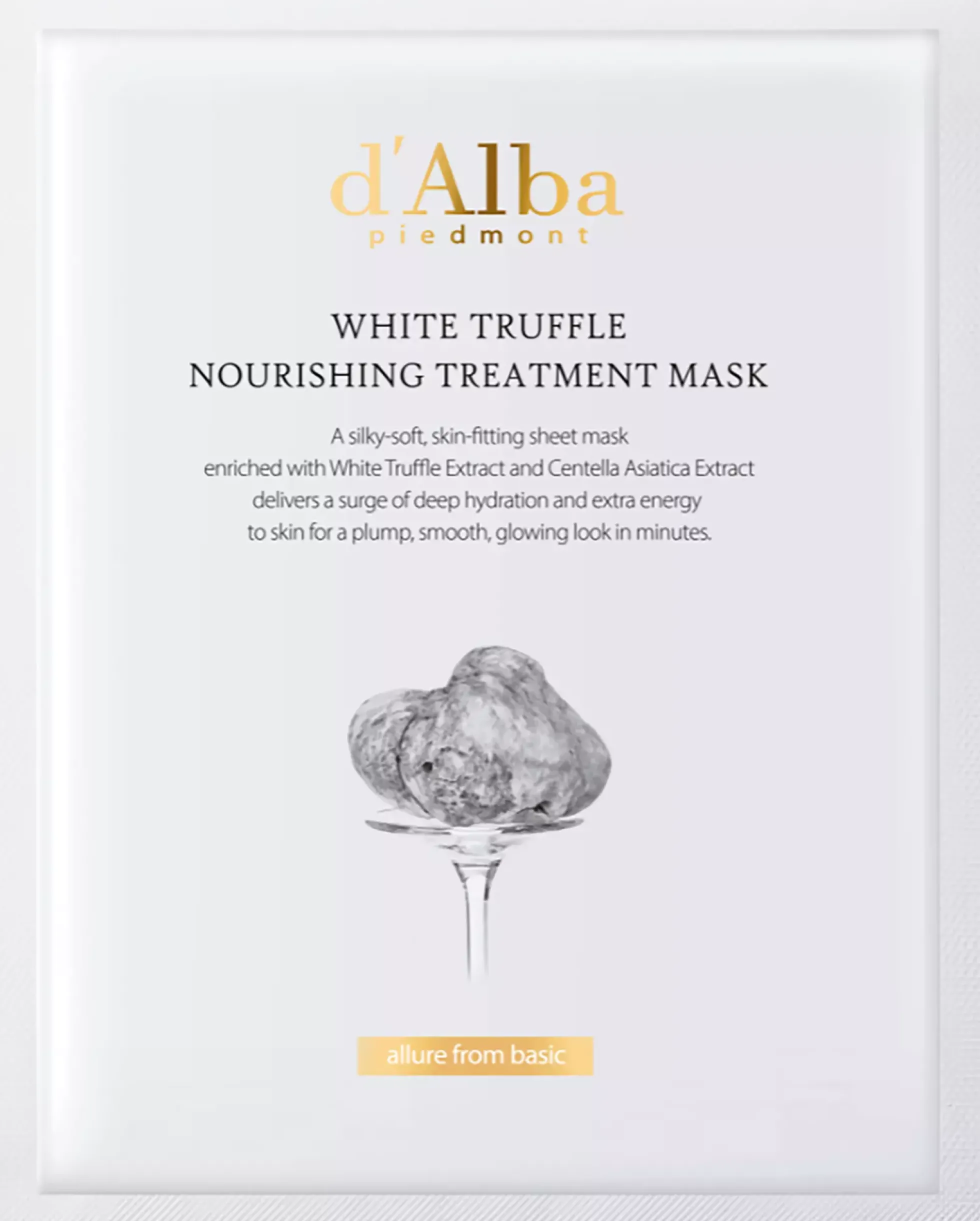 d'Alba White Truffle Nourishing Treatment Mask 5 st