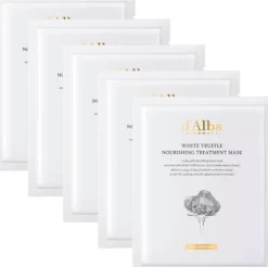 d'Alba White Truffle Nourishing Treatment Mask 5 st