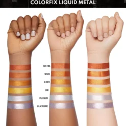 Danessa Myricks Beauty Colorfix Liquid Metals Platinum