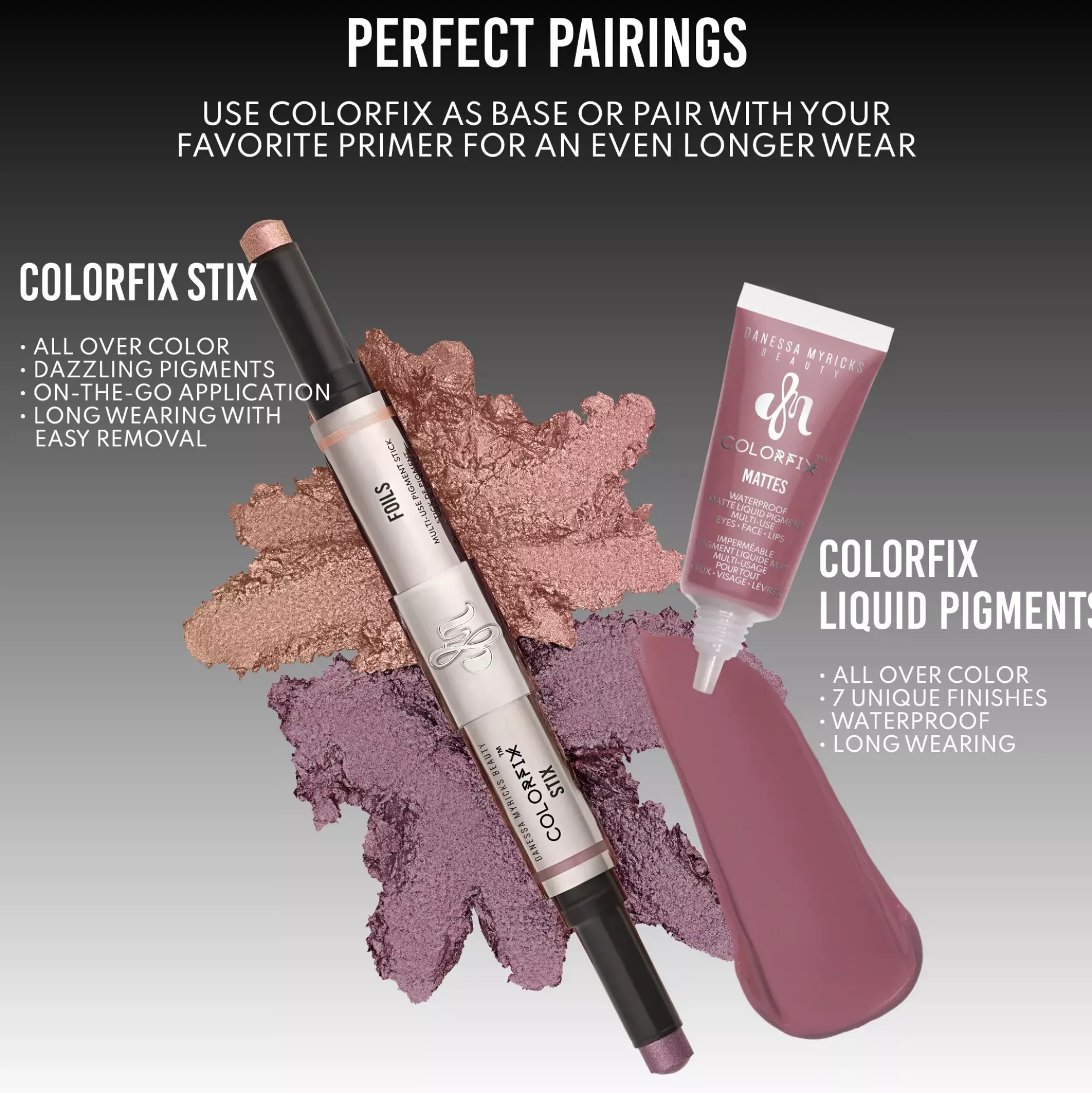 Danessa Myricks Beauty Colorfix Stix Duo 2 Orion Nebula/Twilight Gleam