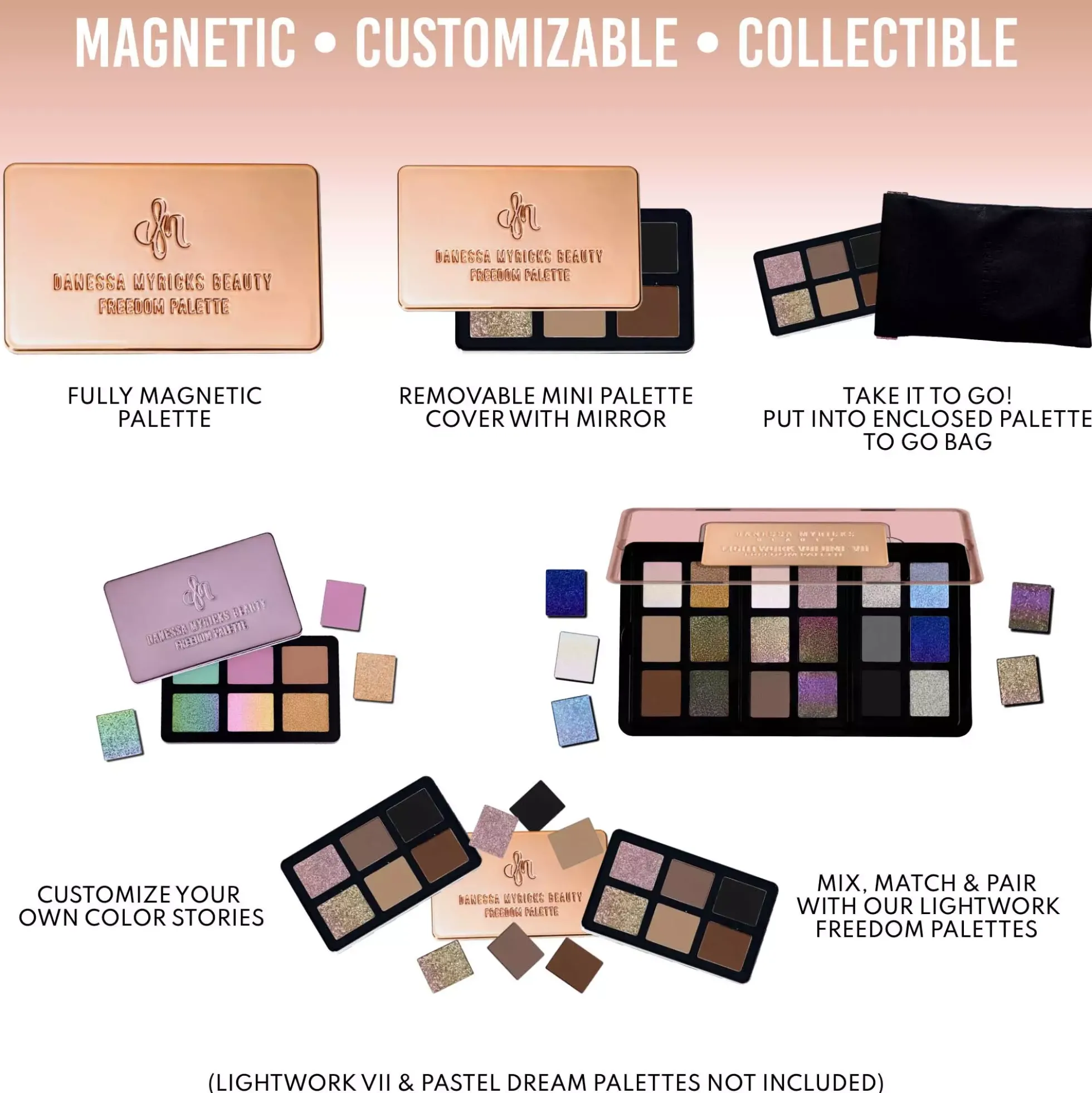 Danessa Myricks Beauty Lightwork Palette Freedom Palette Everyday Magic
