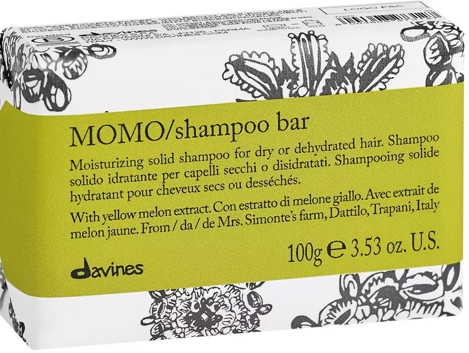DavinesEssential MOMO/shampoo bar 100 g