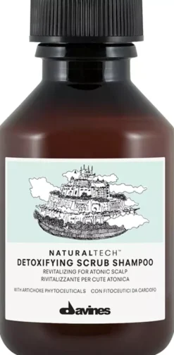 DavinesNaturaltech Detoxifying Scrub Shampoo 100 ml