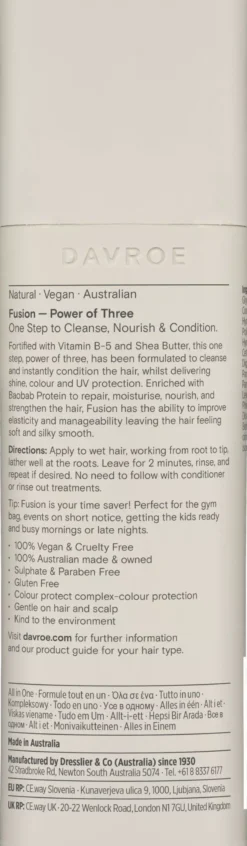 DAVROE Fusion Power of Three 225 ml